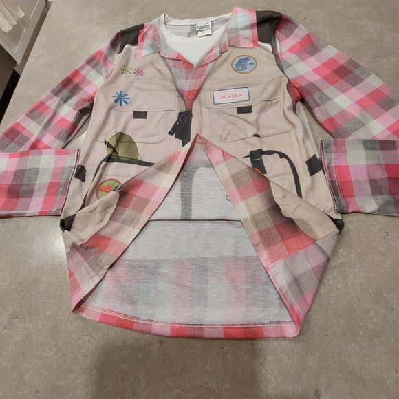 CREATIVE APPAREL CONCEPTS Women's 100% Polyester Graphic Long Sleeves Tee Med - Picture 6 of 13